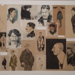 Exposición sobre el papel: En torno a los retratos de Ramón Acín. Fot. MdH