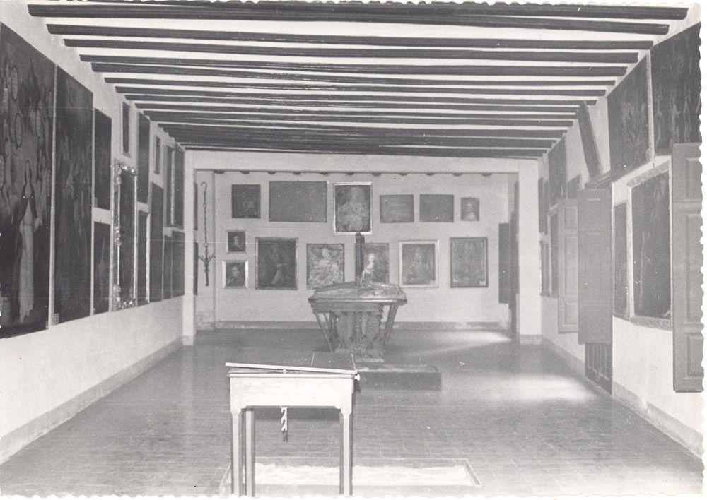 Colegio Mayor de Santiago. Principios siglo XX. © Archivo fotográfico Museo de Huesca.