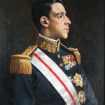 Alfonso XIII. Anselmo Gascón de Gotor. Óleo sobre lienzo.1908. NIG. 01095 © Foto Fernando Alvira. Museo de Huesca.