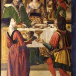 Degollación de San Juan Bautista. Anónimo. Óleo sobre tabla. 1500 NIG.00022. © Foto Fernando Alvira. Museo de Huesca.
