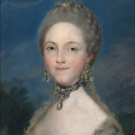 María Luisa de Parma. Anónimo. Óleo sobre lienzo. 1765. NIG. 00070. © Foto Fernando Alvira. Museo de Huesca.
