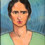 Retrato de Conchita Monrás. Ramón Acín. Óleo sobre lienzo .1934. NIG. 04310. © Foto Fernando Alvira. Museo de Huesca.