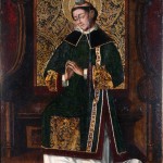 San Esteban Protomártir. Miguel Jiménez. Óleo sobre tabla .1475-1500. NIG. 00006. © Foto Fernando Alvira. Museo de Huesca.