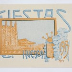 Portada del programa de fiestas de San Lorenzo 1913. (Fot. F. Alvira. MdH)