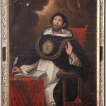 Santo Tomás de Aquino.Luis Muñoz Lafuente.Óleo sobre lienzo.1795.NIG.03568. Foto Fernando Alvira. Museo de Huesca.
